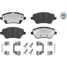 Meyle Bremsbelagsatz, Scheibenbremse MEYLE-PD: Advanced performance and design 025 251 3417/PD