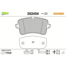 302454 Bremsbelagsatz, Scheibenbremse ESSENTIAL 302454 Bremsbelagsatz, Scheibenbremse ESSENTIAL