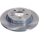 febi bilstein | 2 x FEBI Bremsscheibe | 39185