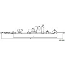 17.1096 Seilzug, Feststellbremse 17.1096 Seilzug, Feststellbremse