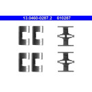 ATE | Zubehörsatz, Scheibenbremsbelag | 13.0460-0287.2