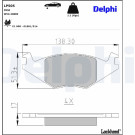 Delphi | Bremsbelagsatz, Scheibenbremse | LP505 Delphi | Bremsbelagsatz, Scheibenbremse | LP505