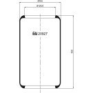 FEBI BILSTEIN 20927 Federbalg, Luftfederung