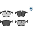 Meyle Bremsbelagsatz, Scheibenbremse MEYLE-PD: Advanced performance and design 025 221 4116/PD