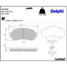 Delphi Bremsbelagsatz, Scheibenbremse LP1440