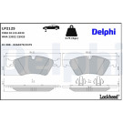 Delphi | Bremsbelagsatz, Scheibenbremse | LP2125