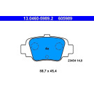 13.0460-5989.2 Bremsbelagsatz, Scheibenbremse