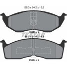2304301 Bremsbelagsatz, Scheibenbremse
