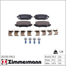 25733.170.2 Bremsbelagsatz, Scheibenbremse