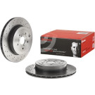 2 x BREMBO Bremsscheibe | 09.C829.11
