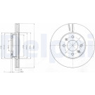 BG4096 Bremsscheibe BG4096 Bremsscheibe