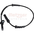 Metzger | Sensor, Raddrehzahl | 09001620