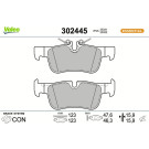 Valeo Bremsbelagsatz, Scheibenbremse ESSENTIAL 302445