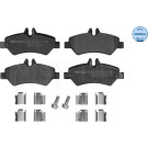 025 291 9019 Bremsbelagsatz, Scheibenbremse MEYLE-ORIGINAL: True to OE.