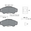 Textar Bremsbelagsatz, Scheibenbremse Q+ 2391901