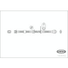 Corteco | Bremsschlauch | 19036992