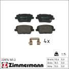 22876.165.2 Bremsbelagsatz, Scheibenbremse