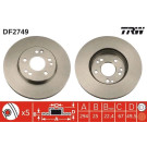 TRW | Bremsscheibe | DF2749