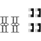 Hella | Zubehörsatz, Scheibenbremsbelag | 8DZ 355 202-321