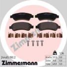 24465.190.2 Bremsbelagsatz, Scheibenbremse