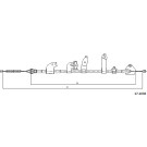 17.1098 Seilzug, Feststellbremse 17.1098 Seilzug, Feststellbremse