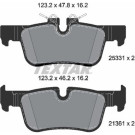 Textar Bremsbelagsatz, Scheibenbremse Q+ 2533101