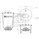 102720 Federbalg, Luftfederung 102720 Federbalg, Luftfederung