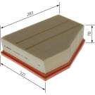 BOSCH F 026 400 544 Luftfilter