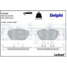 Delphi | Bremsbelagsatz, Scheibenbremse | LP2292
