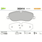 Valeo Bremsbelagsatz, Scheibenbremse ESSENTIAL 302414