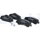 Delphi | Bremsbelagsatz, Scheibenbremse | LP2485