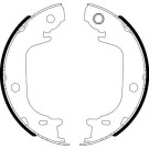 Hella | Bremsbackensatz, Feststellbremse | 8DA 355 051-201