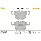 Valeo Bremsbelagsatz, Scheibenbremse ESSENTIAL 302290