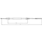 44008900 Seilzug, Feststellbremse 44008900 Seilzug, Feststellbremse