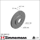 320.3803.52 Bremsscheibe SPORT Z