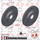 Zimmermann | Bremsscheibe | 610.3728.53