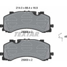 Textar Bremsbelagsatz, Scheibenbremse Q+ 2590801