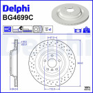 Delphi | Bremsscheibe | BG4699C