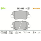 302435 Bremsbelagsatz, Scheibenbremse ESSENTIAL 302435 Bremsbelagsatz, Scheibenbremse ESSENTIAL