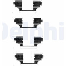 LX0403 Zubehörsatz, Scheibenbremsbelag