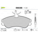 Valeo | Bremsbelagsatz, Scheibenbremse | 598398