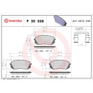 Brembo | Bremsbelagsatz, Scheibenbremse | P 30 056X