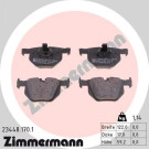 Zimmermann | Bremsbelagsatz, Scheibenbremse | 23448.170.1