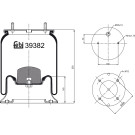 FEBI BILSTEIN 39382 Federbalg, Luftfederung FEBI BILSTEIN 39382 Federbalg, Luftfederung
