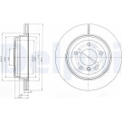 Delphi | Bremsscheibe | BG4243C