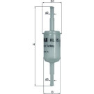 Knecht | Kraftstofffilter | KL 15 OF