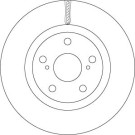 DF6675 Bremsscheibe DF6675 Bremsscheibe