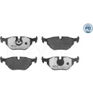 Meyle Bremsbelagsatz, Scheibenbremse MEYLE-PD: Advanced performance and design 025 216 0717/PD