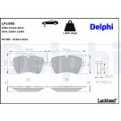 Delphi | Bremsbelagsatz, Scheibenbremse | LP1985 Delphi | Bremsbelagsatz, Scheibenbremse | LP1985