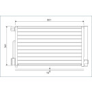 818193 Kondensator, Klimaanlage